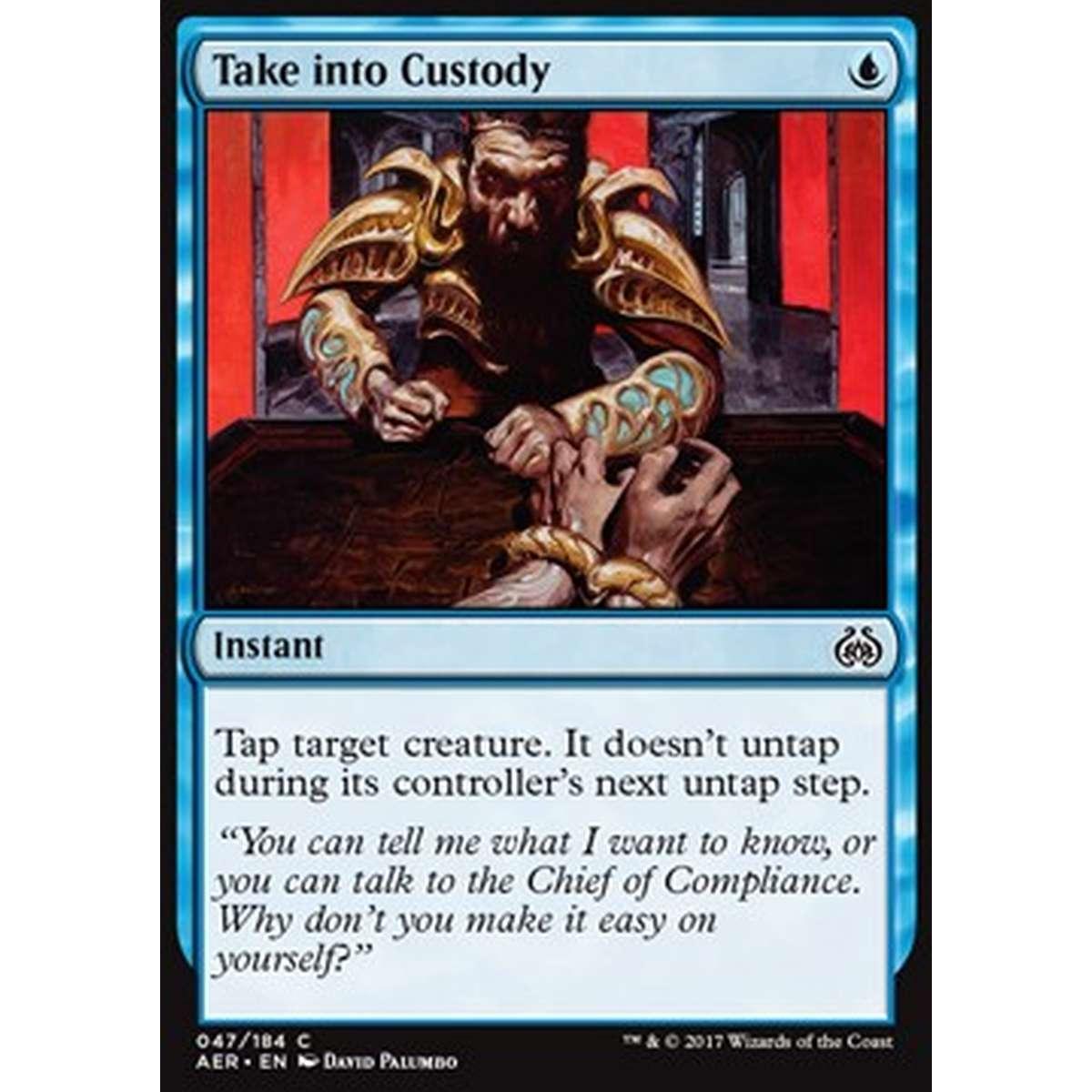 Take into Custody - Prendere in Custodia - [AER] [NM]
