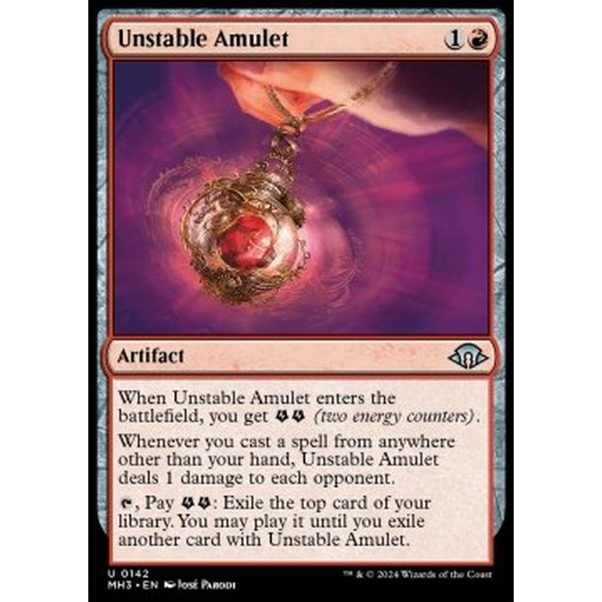 Unstable Amulet - Unstable Amulet - [MH3] [NM]
