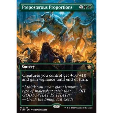 Preposterous Proportions (V.1) - Preposterous Proportions (V.1) - [XFDN] [NM]
