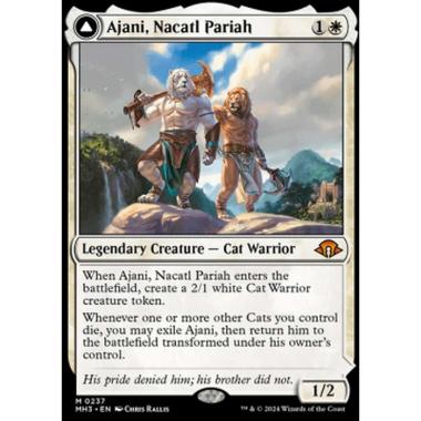 Ajani, Nacatl Pariah // Ajani, Nacatl Avenger - Ajani, Nacatl Pariah // Ajani, Nacatl Avenger - [MH3] [NM]