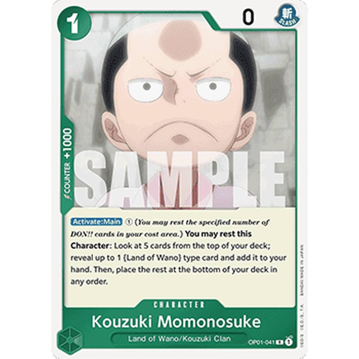 Kouzuki Momonosuke (OP01-041) (V.1) - Kouzuki Momonosuke (OP01-041) (V.1) - [PRB01] [NM]