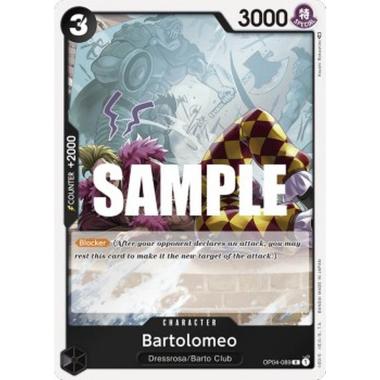 Bartolomeo (OP04-089) - Bartolomeo (OP04-089) - [OP04] [NM]