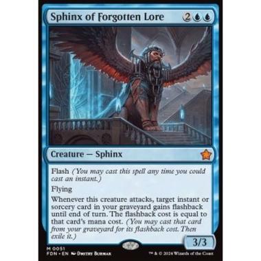 Sphinx of Forgotten Lore - Sfinge del Sapere Dimenticato - [FDN] [NM]