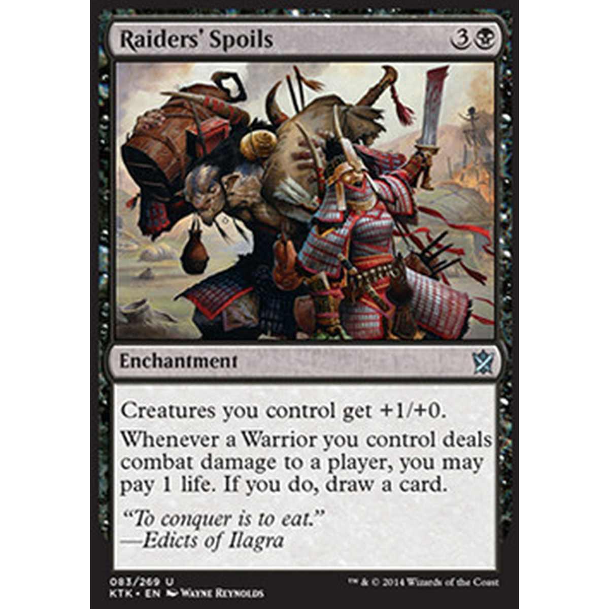 Raiders' Spoils - Bottino dei Predoni - [KTK] [NM]