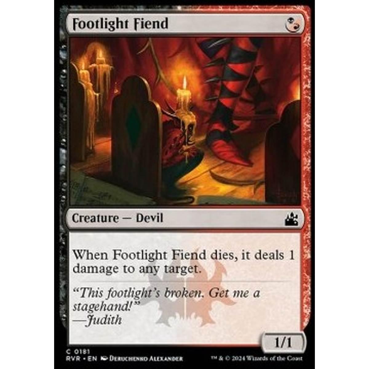 Footlight Fiend - Footlight Fiend - [RVR] [NM] [Foil]