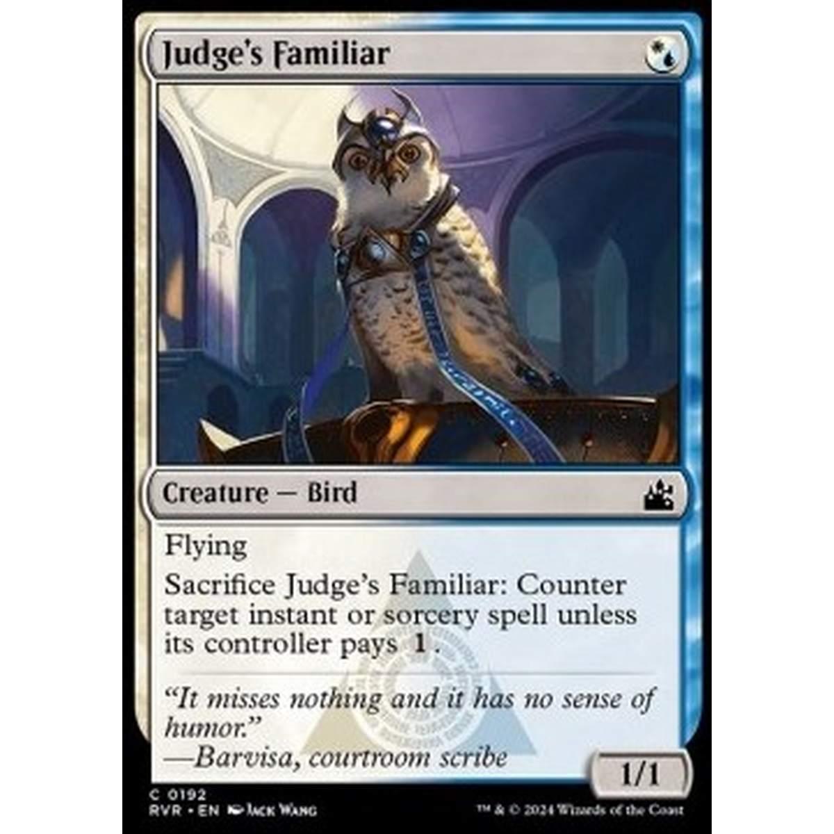 Judge's Familiar - Judge's Familiar - [RVR] [NM] [Foil]