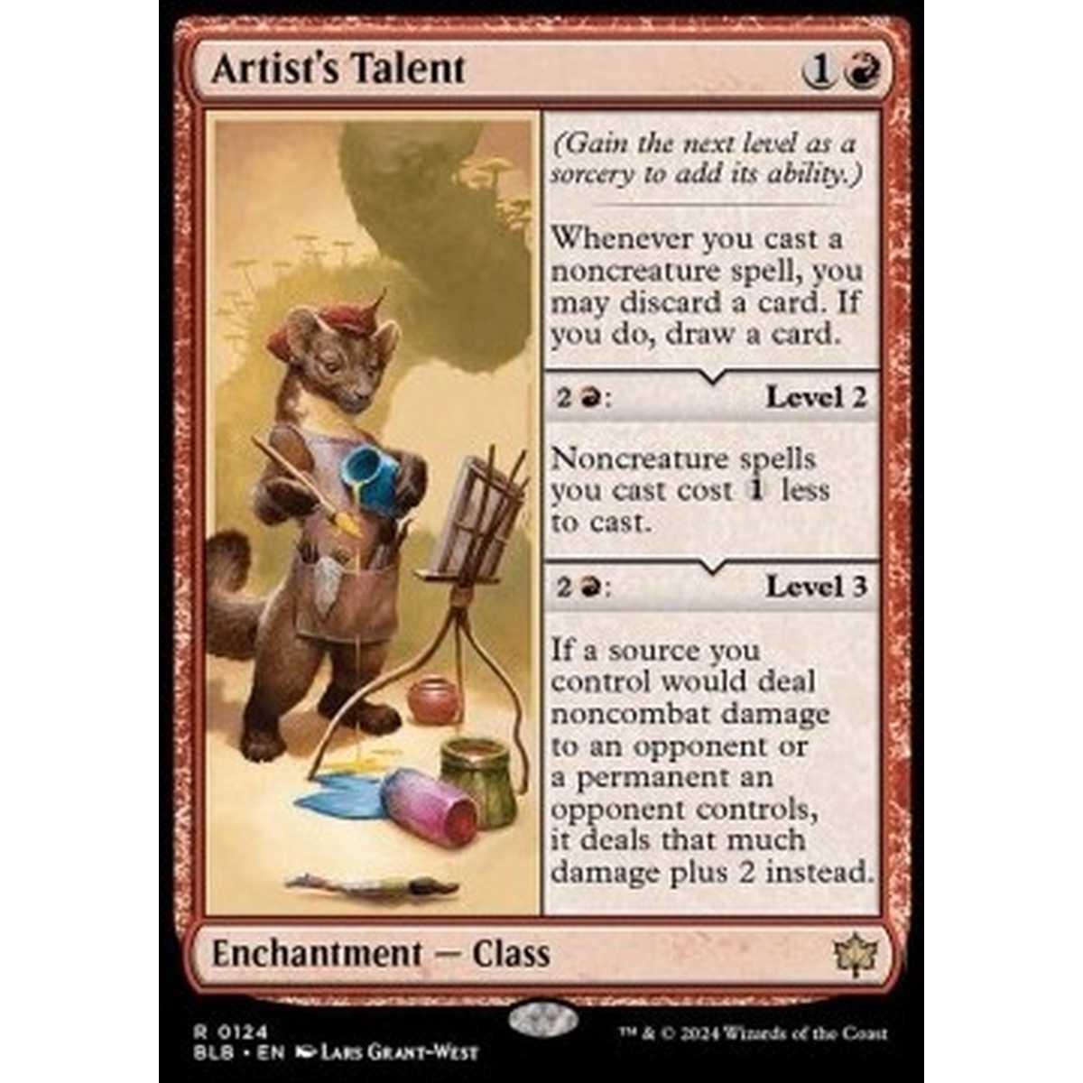 Artist's Talent - Artist's Talent - [BLB] [NM]