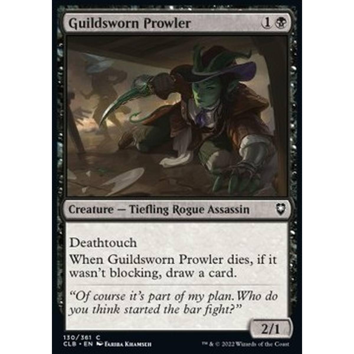 Guildsworn Prowler - Predatrice Votata alla Gilda - [CLB] [NM]
