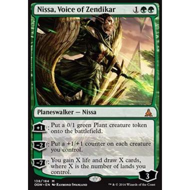 Nissa, Voice of Zendikar - Nissa, Voice of Zendikar - [OGW] [NM]