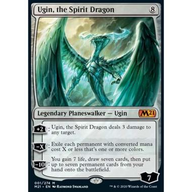 Ugin, the Spirit Dragon - Ugin, the Spirit Dragon - [M21] [NM] [Foil]
