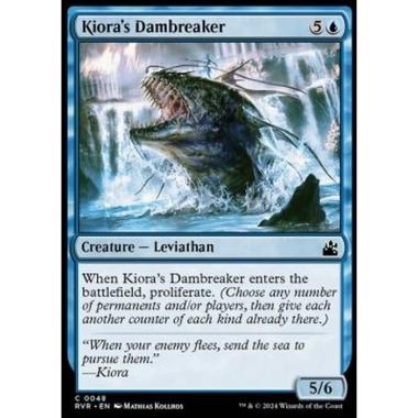 Kiora's Dambreaker - Kiora's Dambreaker - [RVR] [NM]