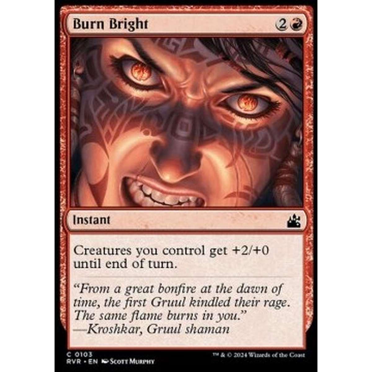Burn Bright - Burn Bright - [RVR] [NM]