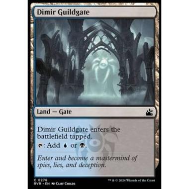 Dimir Guildgate - Dimir Guildgate - [RVR] [NM] [Foil]