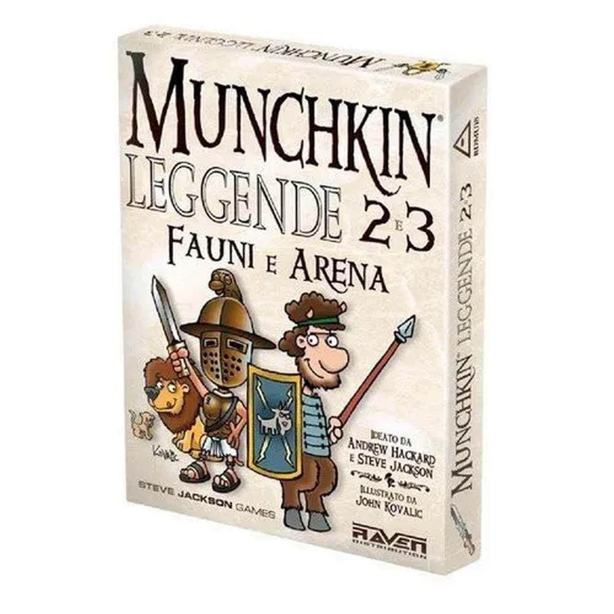 Munchkin Leggende 2 e 3 - Fauni e Arena