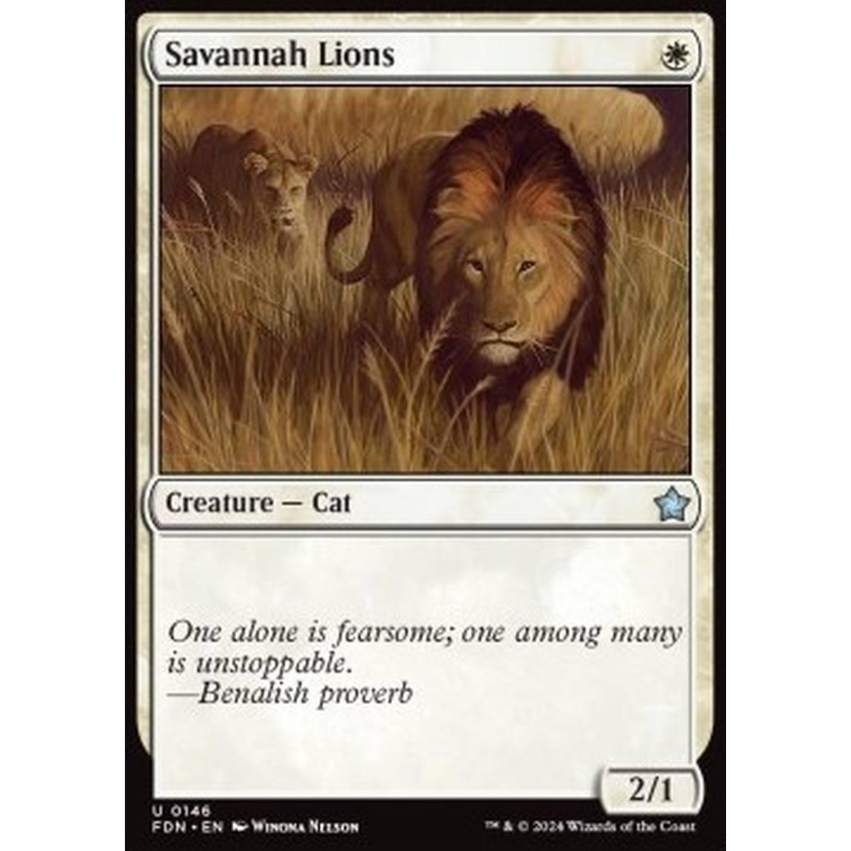 Savannah Lions - Savannah Lions - [FDN] [NM]