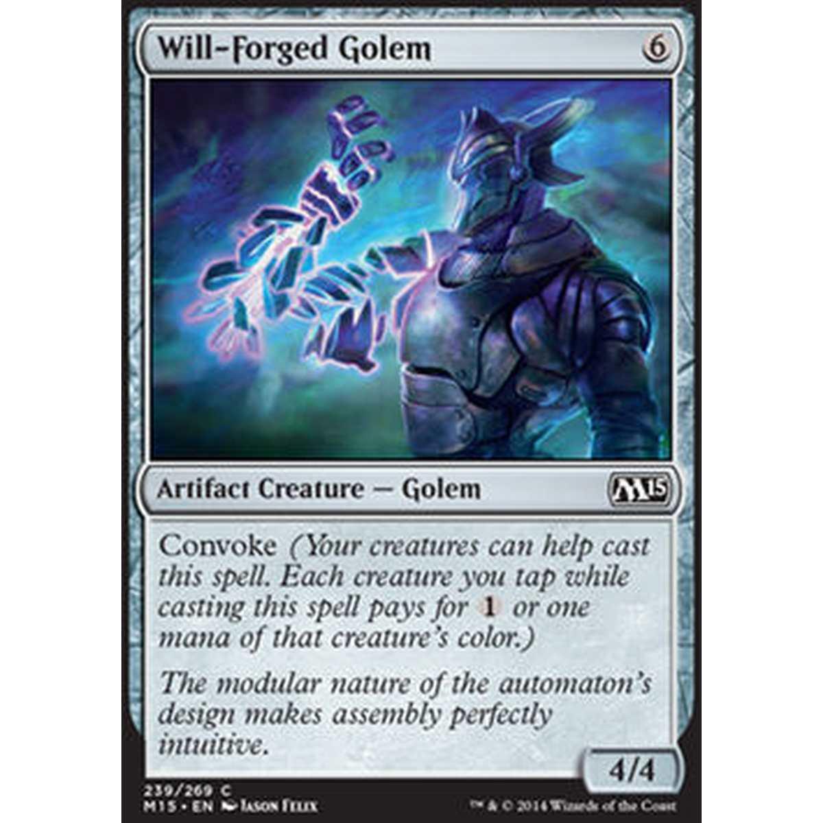 Will-Forged Golem - Golem Forgiato dalla VolontÃ - [M15] [NM]