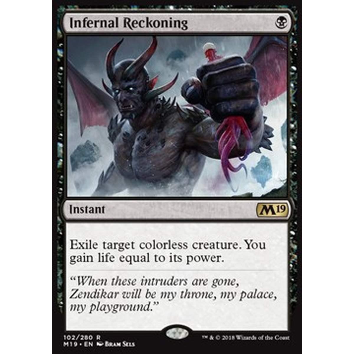 Infernal Reckoning - Resa dei Conti Infernale - [M19] [NM]