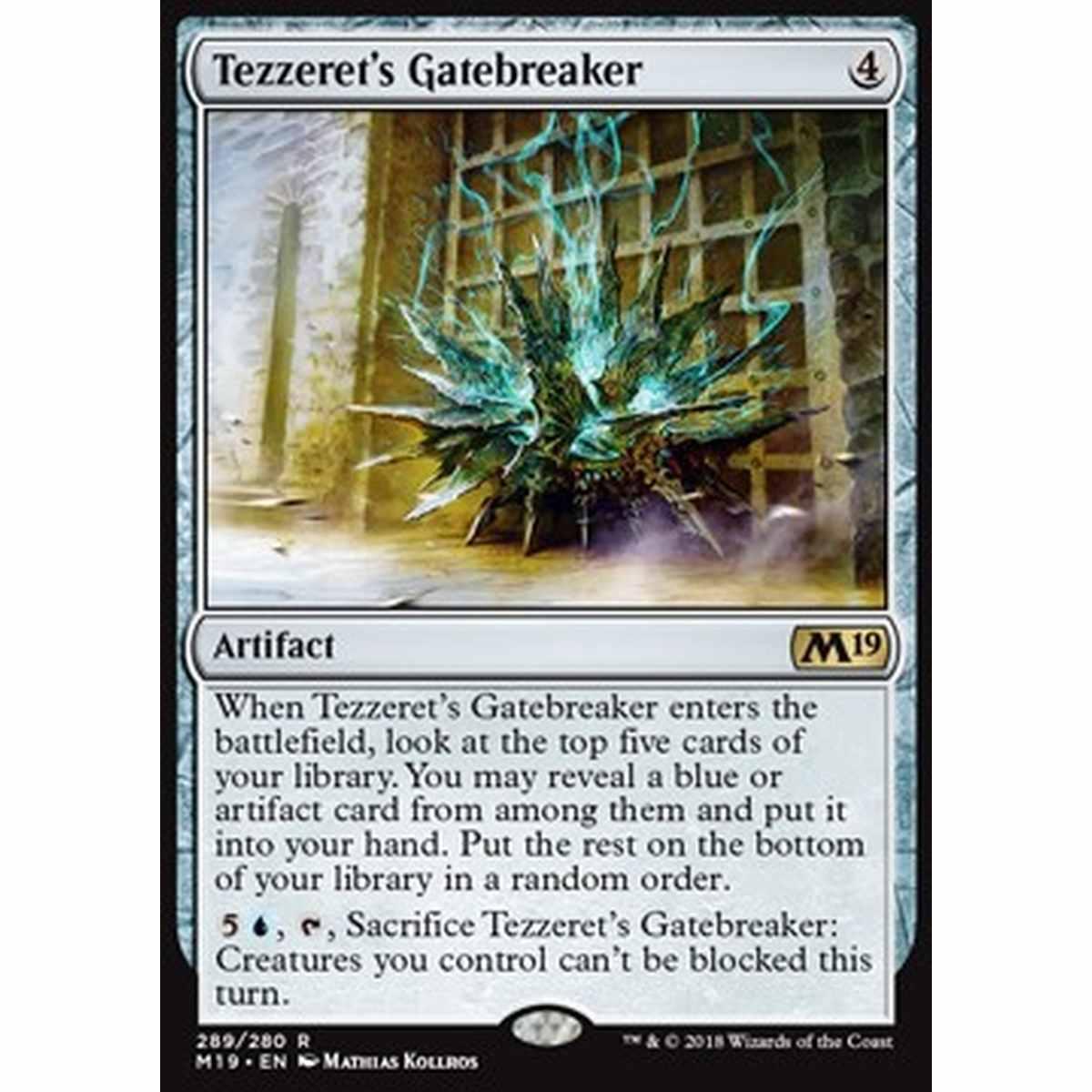 Tezzeret's Gatebreaker - Sfondaportali di Tezzeret - [M19] [NM]