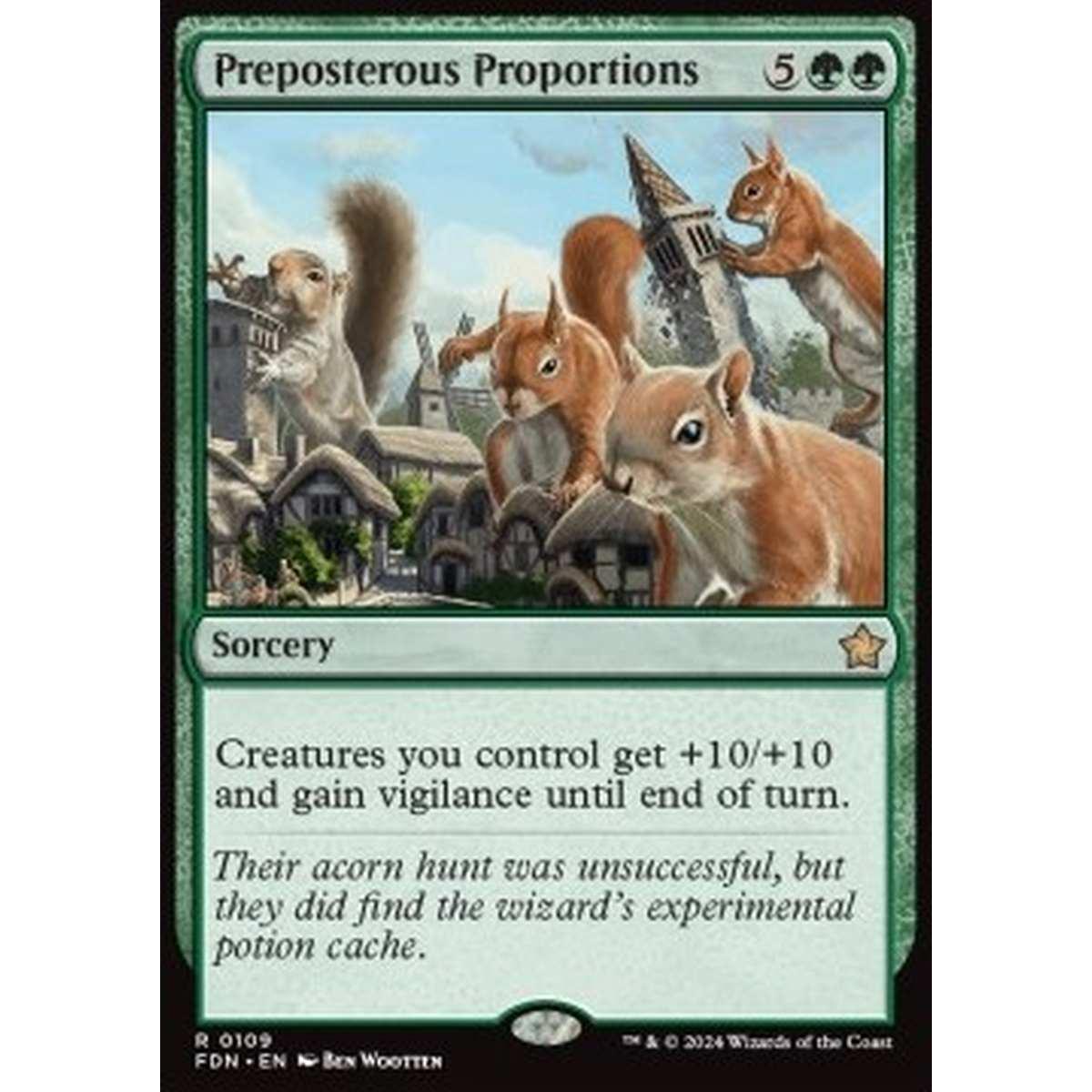 Preposterous Proportions - Preposterous Proportions - [FDN] [NM] [Foil]
