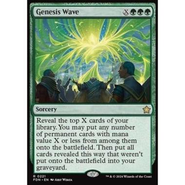 Genesis Wave - Genesis Wave - [FDN] [NM] [Foil]
