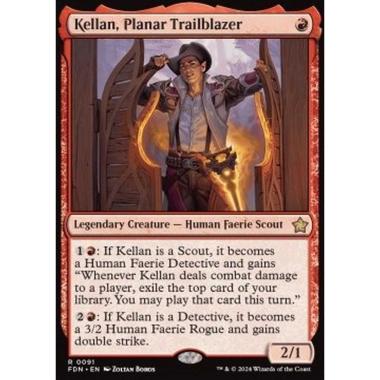 Kellan, Planar Trailblazer - Kellan, Planar Trailblazer - [FDN] [NM] [Foil]