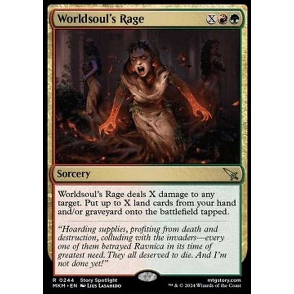 Worldsoul's Rage - Worldsoul's Rage - [MKM] [NM] [Foil]