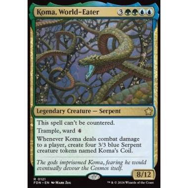Koma, World-Eater - Koma, World-Eater - [FDN] [NM] [Foil]