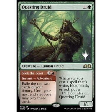 Questing Druid // Seek the Beast (V.2) - Questing Druid // Seek the Beast (V.2) - [PWOE] [NM]