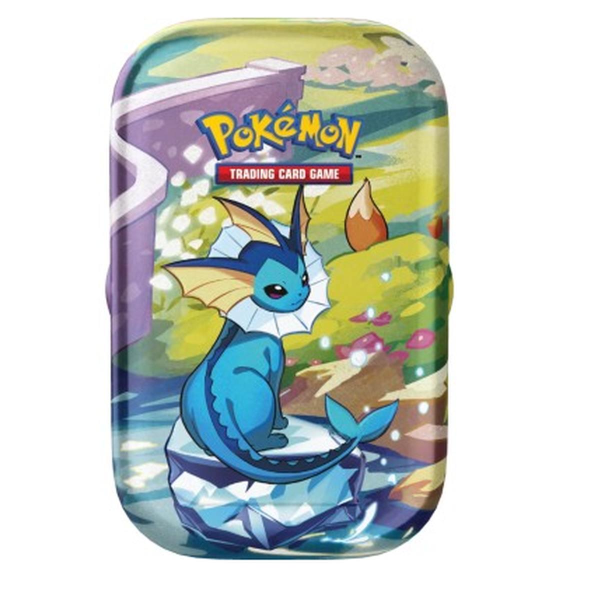 Mini Tin Evoluzioni Prismatiche Pokemon Vaporeon