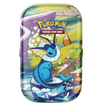 Mini Tin Evoluzioni Prismatiche Pokemon Vaporeon