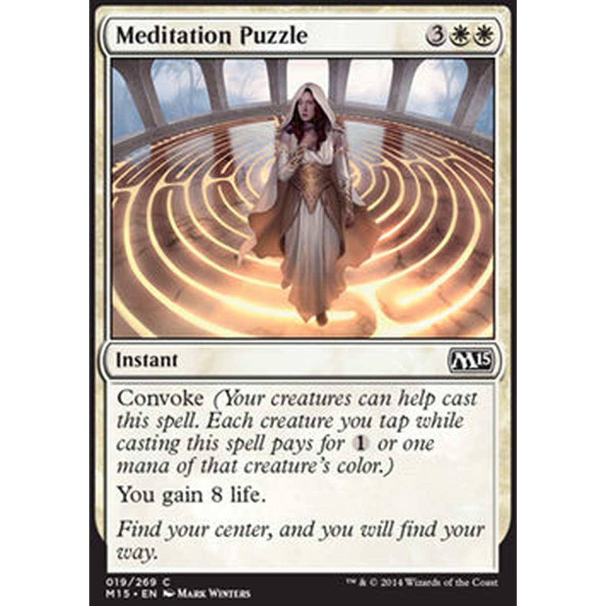 Meditation Puzzle - Enigma della Meditazione - [M15] [NM]