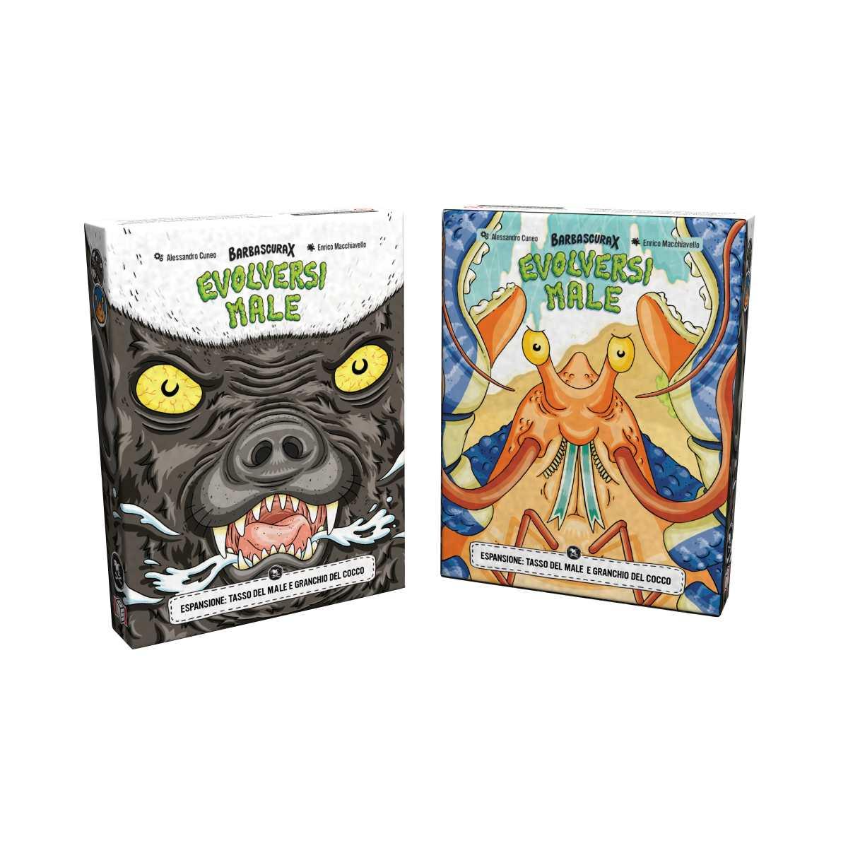 Barbascura X - Evolversi Male: Tasso del Male e Granchio del Cocco