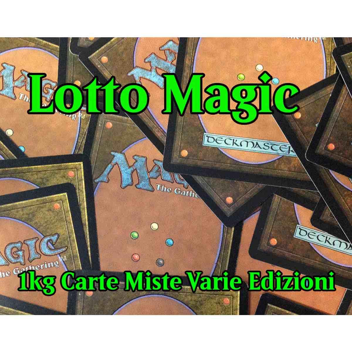 Lotto 1 Kg Carte Bulk Miste di Magic the Gathering