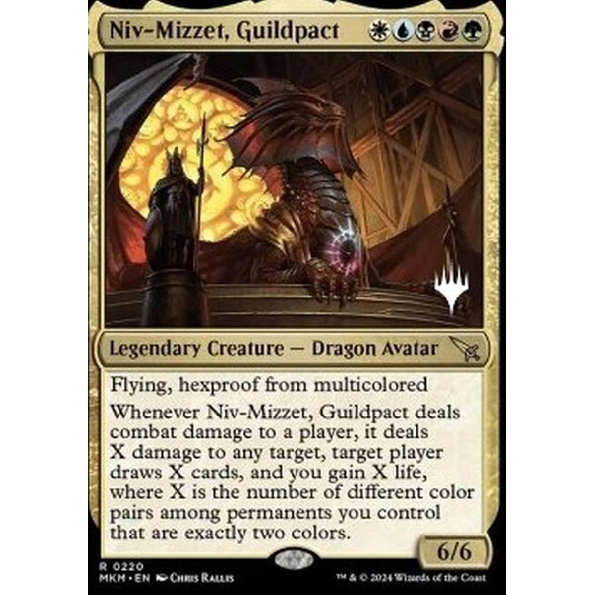 Niv-Mizzet, Guildpact (V.2) - Niv-Mizzet, Patto delle Gilde (V.2) - [PMKM] [NM]