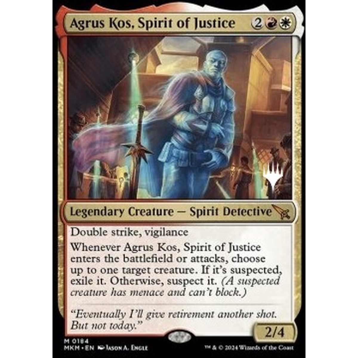 Agrus Kos, Spirit of Justice (V.2) - Agrus Kos, Spirito di Giustizia (V.2) - [PMKM] [NM]