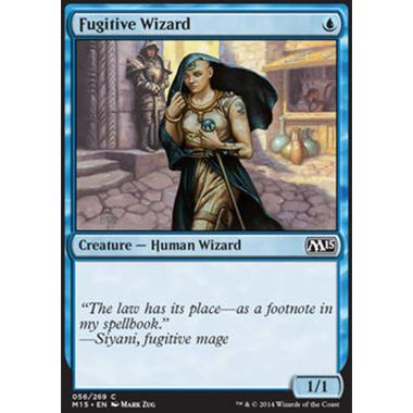 Fugitive Wizard - Mago Fuggitivo - [M15] [NM]