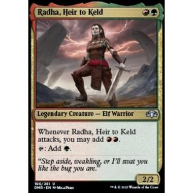 Radha, Heir to Keld - Radha, Heir to Keld - [DMR] [NM] [Foil]