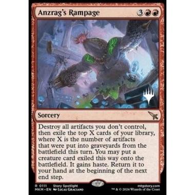 Anzrag's Rampage (V.2) - Furia di Anzrag (V.2) - [PMKM] [NM] [Foil]
