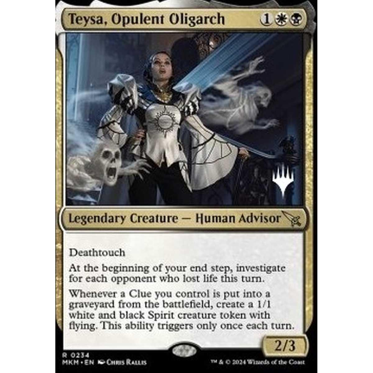 Teysa, Opulent Oligarch (V.2) - Teysa, Oligarca Opulenta (V.2) - [PMKM] [NM] [Foil]
