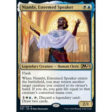Niambi, Esteemed Speaker - Niambi, Esteemed Speaker - [M21] [NM] [Foil]
