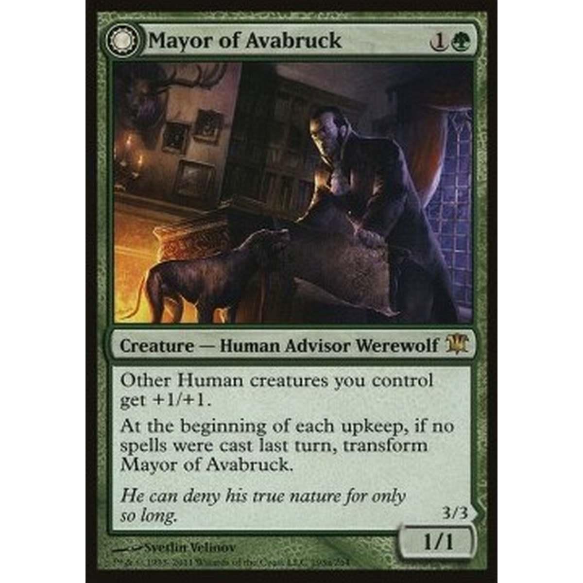 Mayor of Avabruck / Howlpack Alpha - Sindaco di Avabruck / Ulubranco Alfa - [ISD] [NM] [Foil]