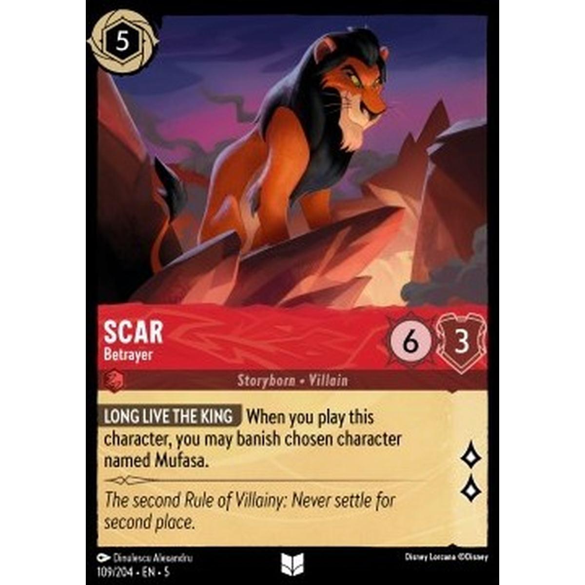 Scar - Betrayer - Scar - Betrayer - [5SSK] [NM] [Foil]