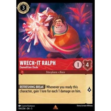 WreckâIt Ralph - Demolition Dude - WreckâIt Ralph - Demolition Dude - [5SSK] [NM]