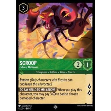 Scroop - Odious Mutineer - Scroop - Odious Mutineer - [5SSK] [NM] [Foil]
