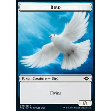 Bird Token (White 1/1) - Bird Token (White 1/1) - [XMH2] [NM]