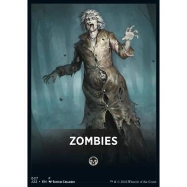 Jumpstart Pack Summary Card: Zombies - Jumpstart Pack Summary Card: Zombies - [J22] [NM]