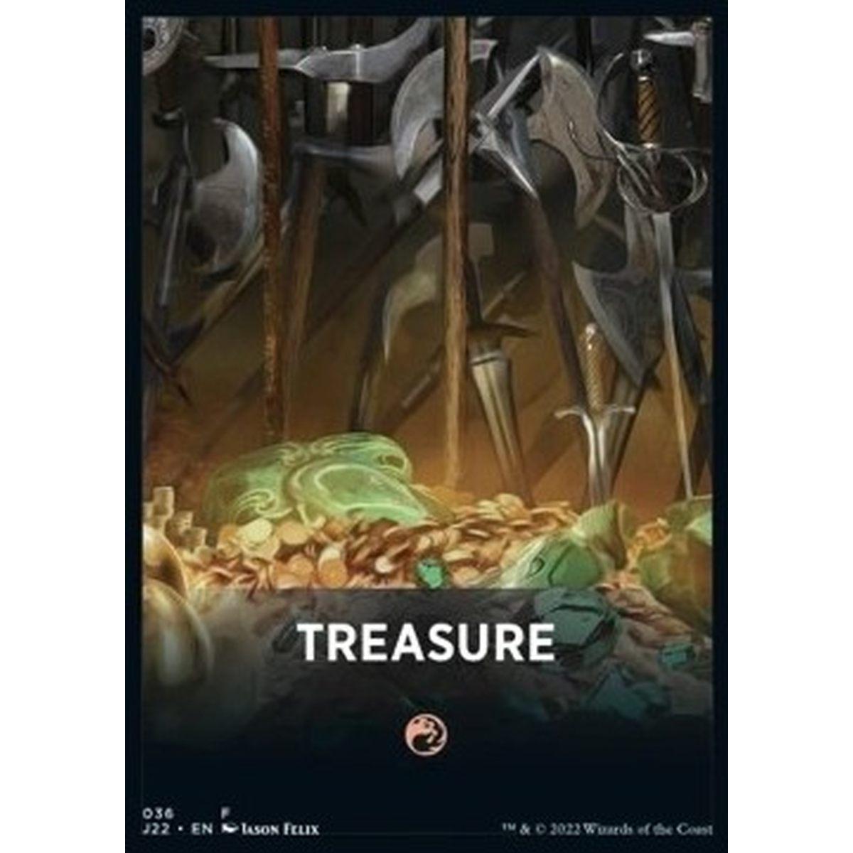 Jumpstart Pack Summary Card: Treasure - Jumpstart Pack Summary Card: Treasure - [J22] [NM]