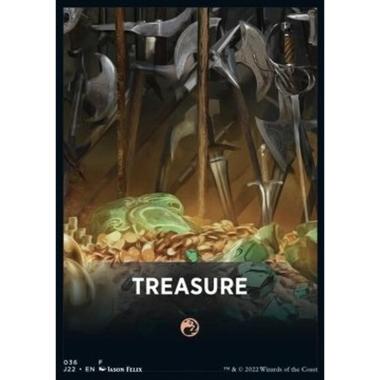 Jumpstart Pack Summary Card: Treasure - Jumpstart Pack Summary Card: Treasure - [J22] [NM]
