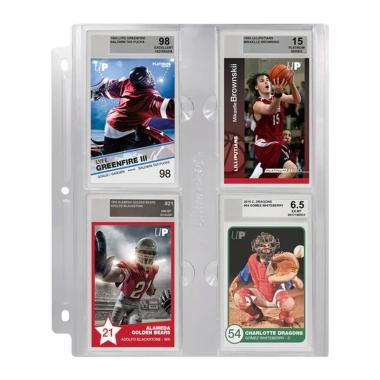 Pagine 4 tasche Carte Gradate BECKETT / BGS Slabs 4 Pocket