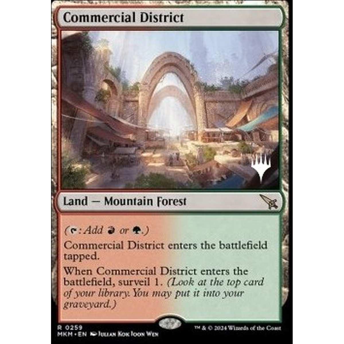 Commercial District (V.2) - Distretto Commerciale (V.2) - [PMKM] [NM] [Foil]